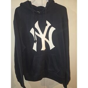 Black New York Yankees Fanatics Brand Hoodie (Men's Large )